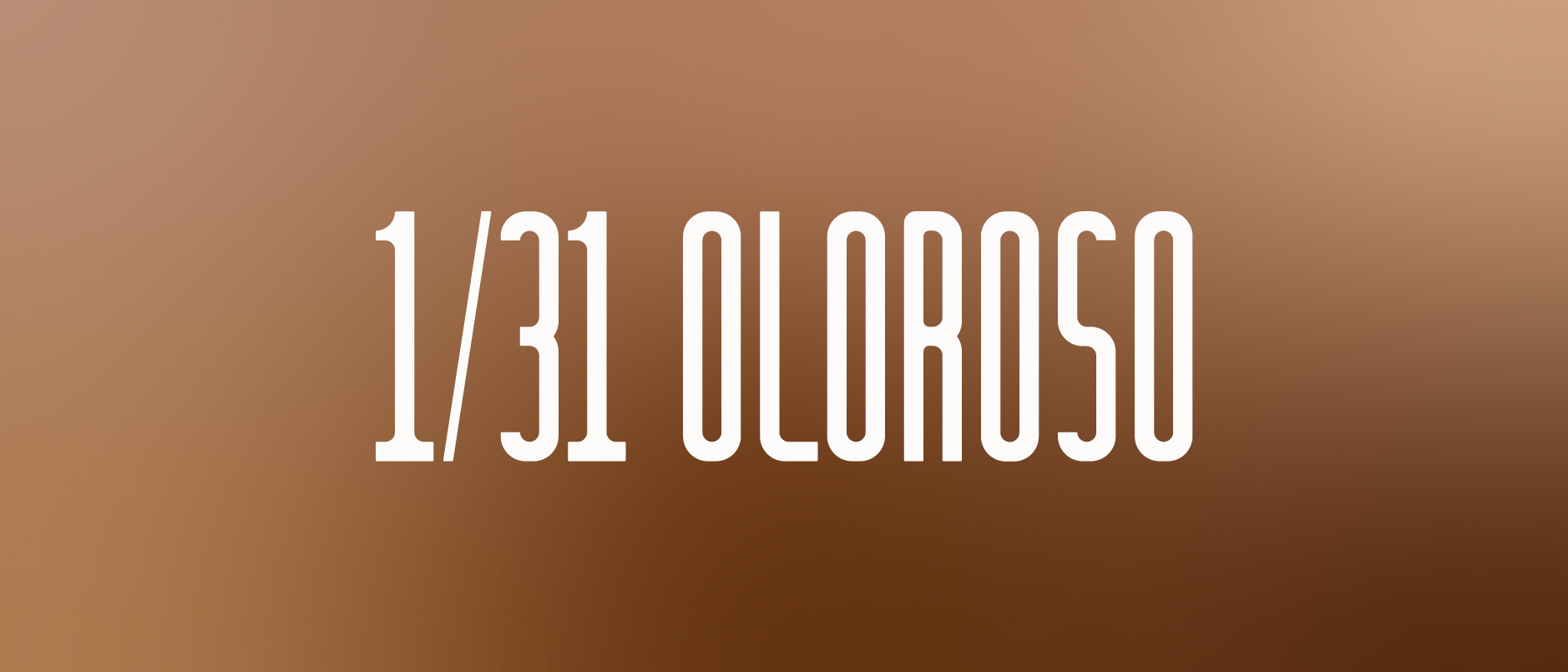 Diseño de Logotipo 1/31 Oloroso Bodegas Navisa - tabarestabares