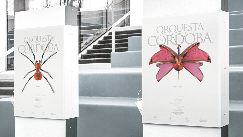 Diseño Gráfico Córdoba Insectos Orquesta de Córdoba - tabarestabares